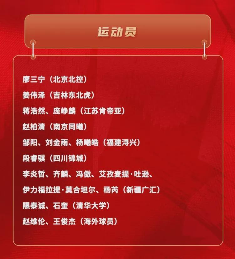 开云-公布了！19人大名单！中国男篮拒绝得分王